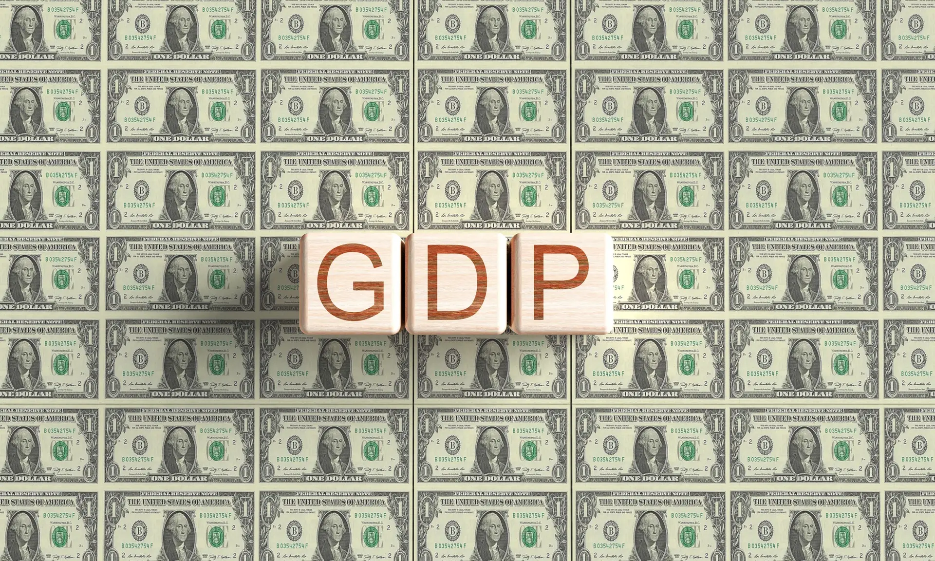 cube block wooden gdp text dollar background wallpaper symbol decoration business financial marketin