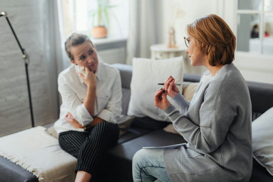 psychologist and patient
