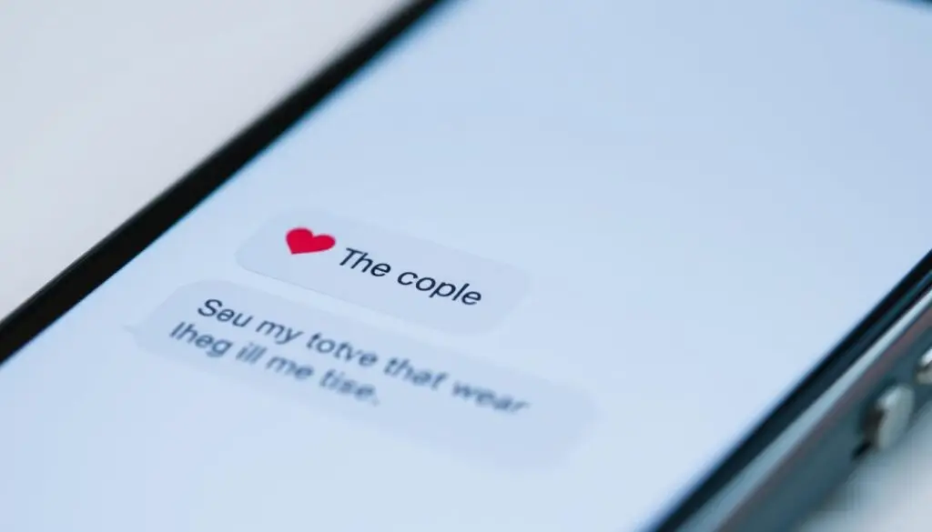 Phone showing text message conversation, demonstrating responses to signs she likes you but is playing hard to get Phone showing text message conversation, demonstrating responses to signs she likes you but is playing hard to get