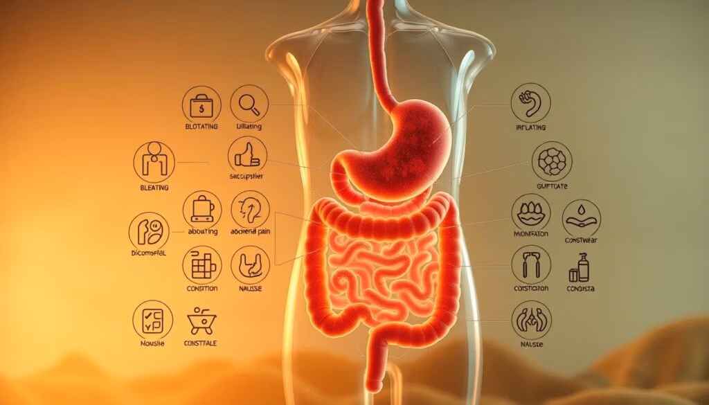 Signs of Gut Inflammation and Digestive Issues"