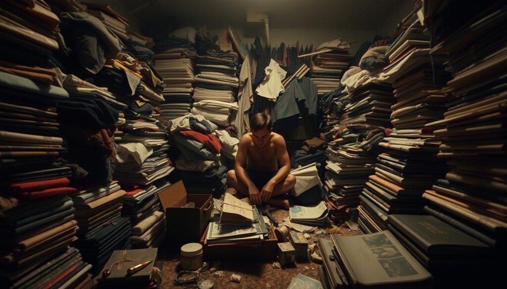 hoarding acquiring items