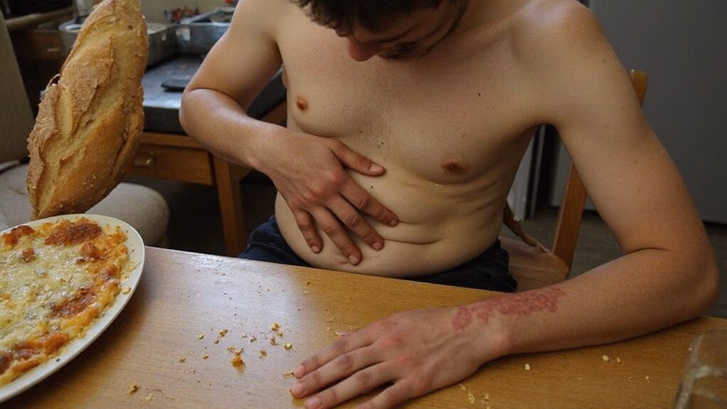 symptoms indicating gluten intolerance