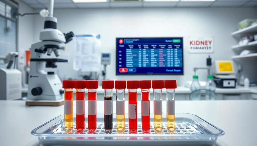 tests blood urine kidney function