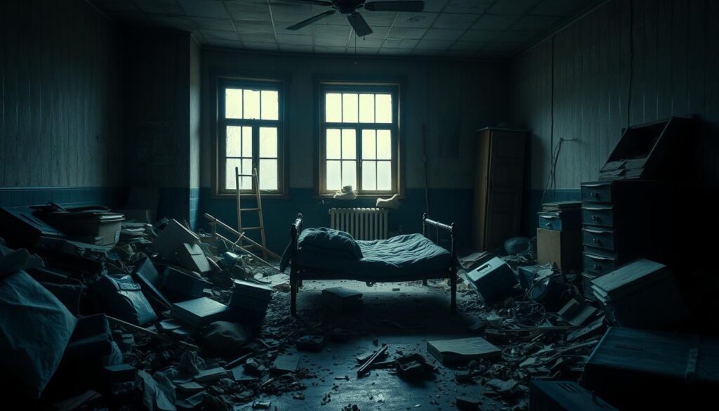 unsafe living conditions