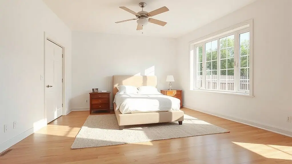 10x12 foot standard bedroom