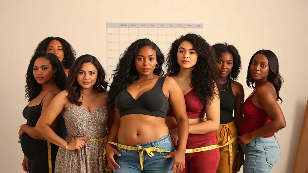 average american woman s size