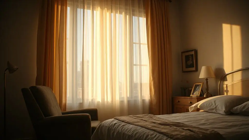 calm clarity after visitation