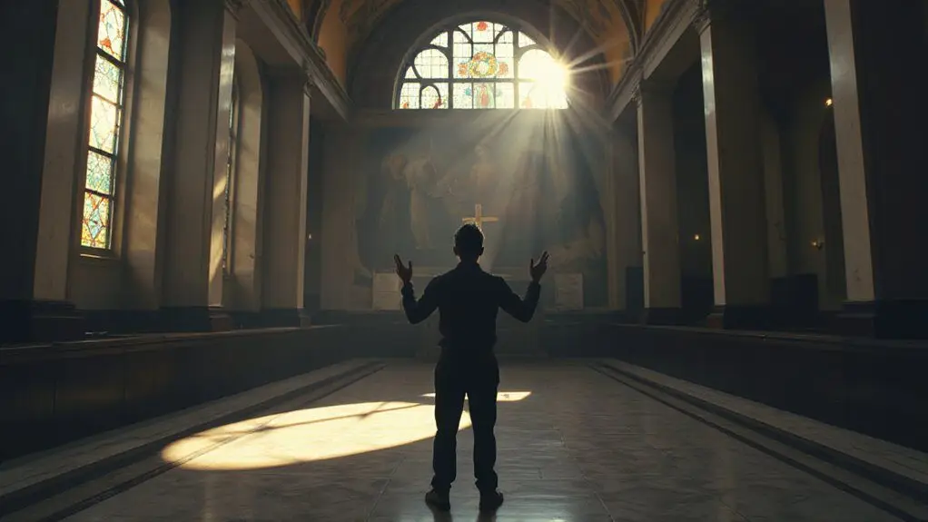 cross gesture affirms faith