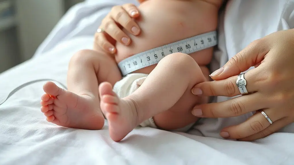 first weigh in measurements logged