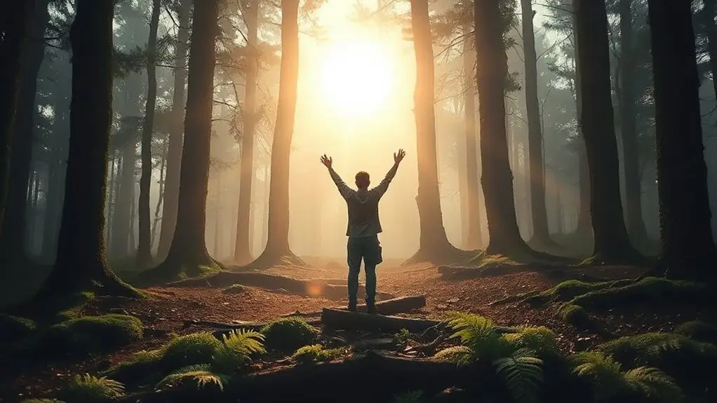 goosebumps warmth light healings