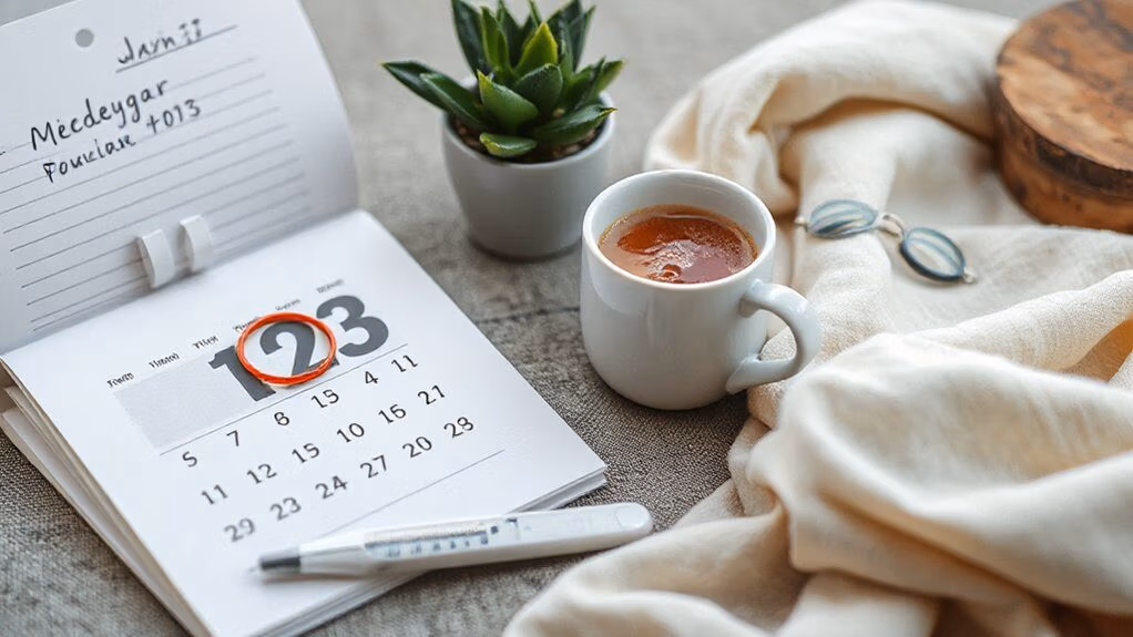 missed period late ovulation