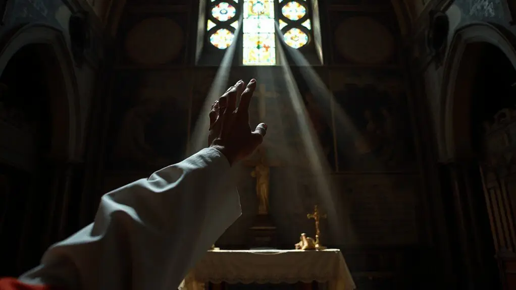 second century forehead cross origins