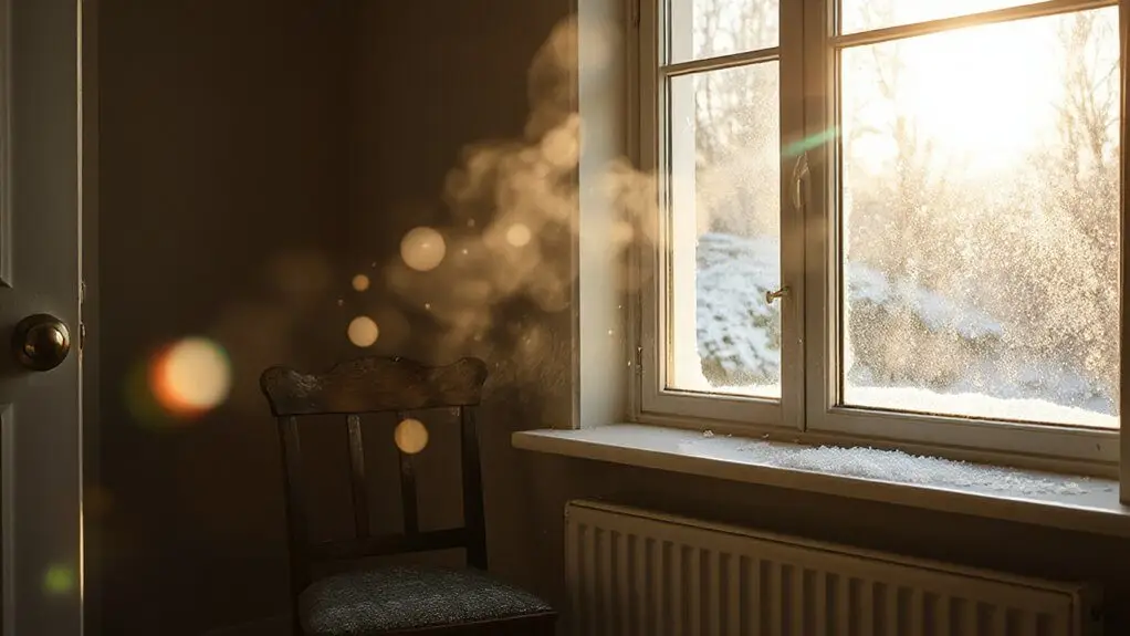 sudden temperature shifts observed