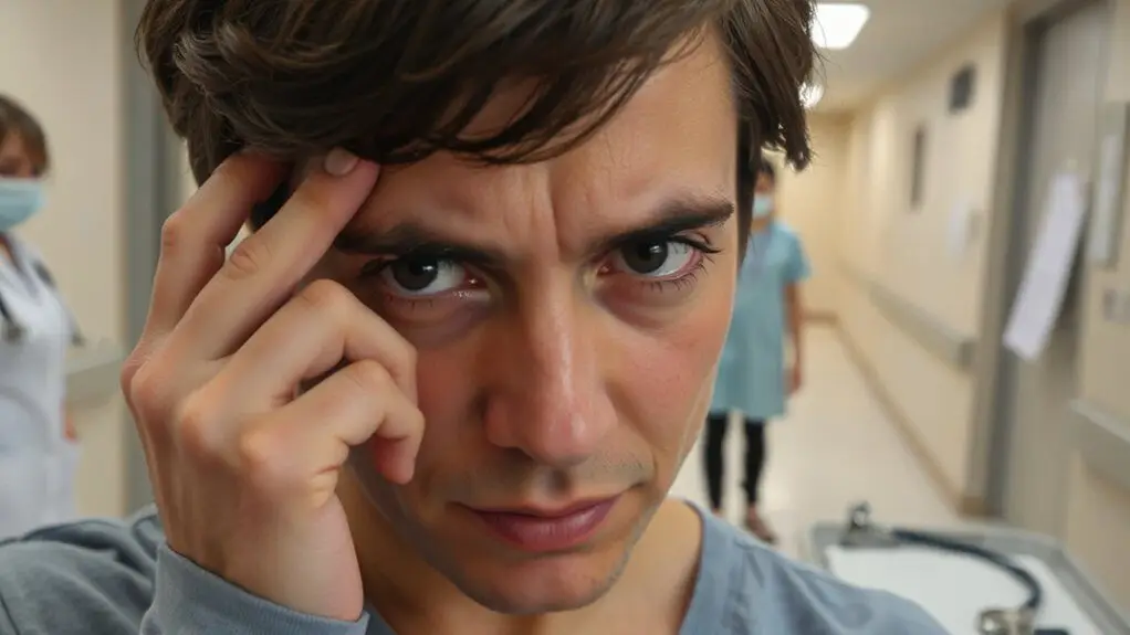 sudden vision or hearing