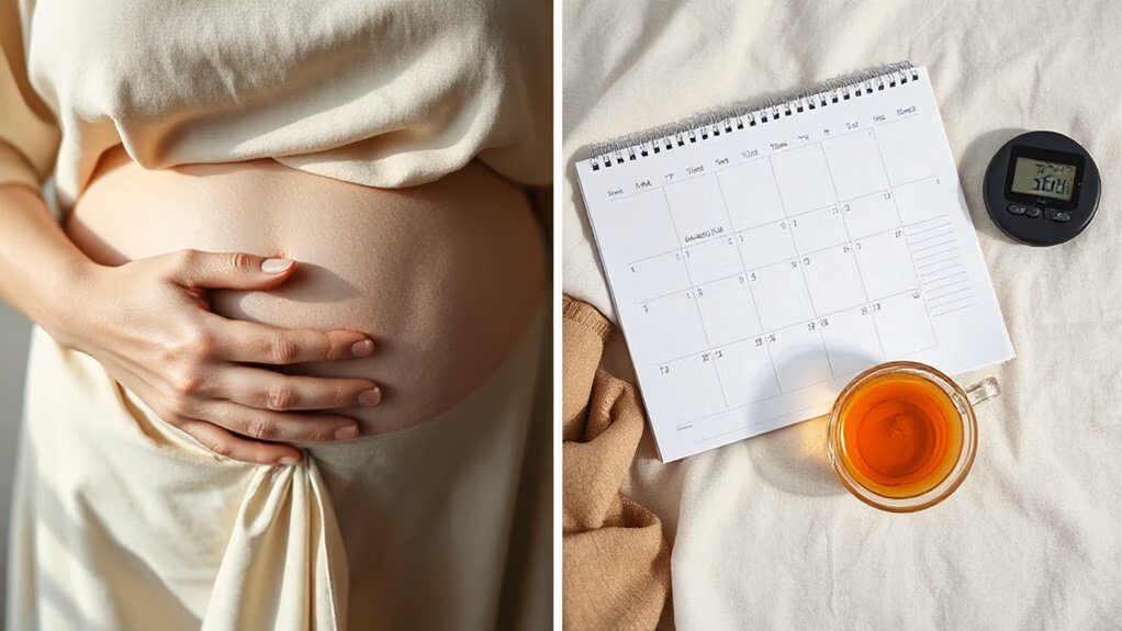 symptoms follow hormonal timeline