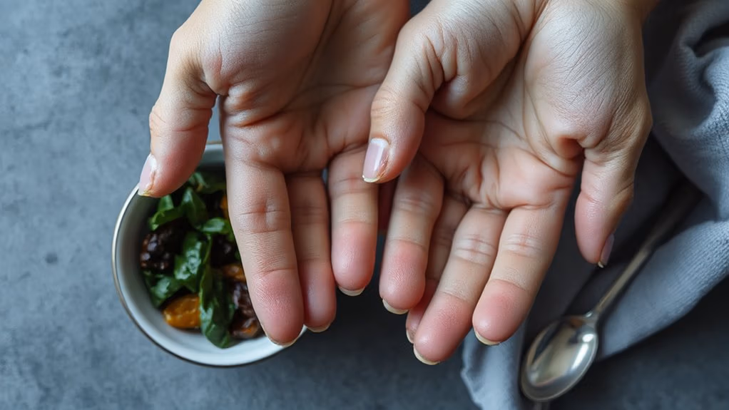 anemia affects nails and appetite