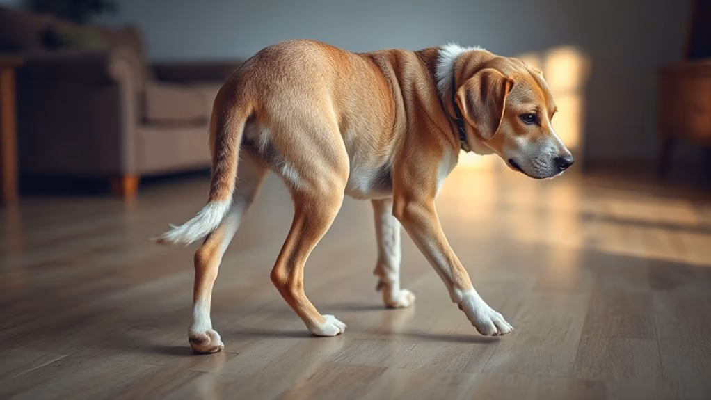 arthritis affects dog movement