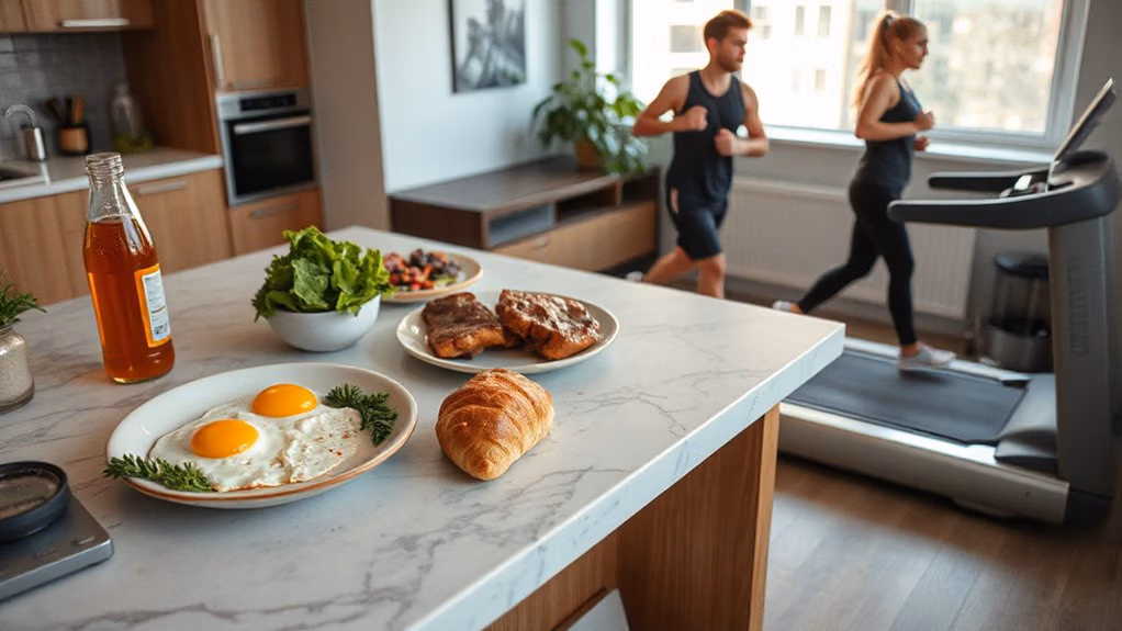 change diet and exercise