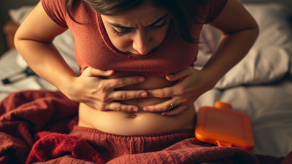 escalating menstrual pain signals