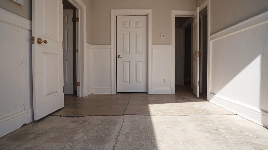 foundation settlement warning signs