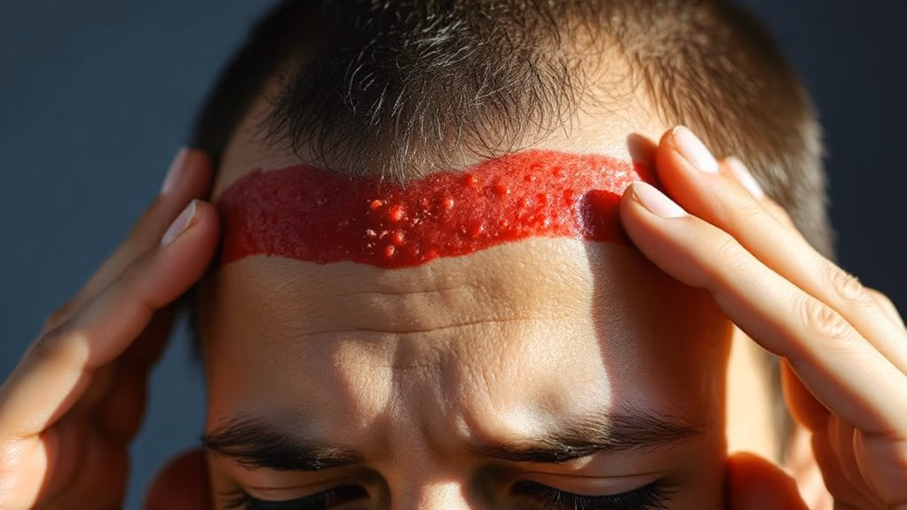 headache and light sensitivity