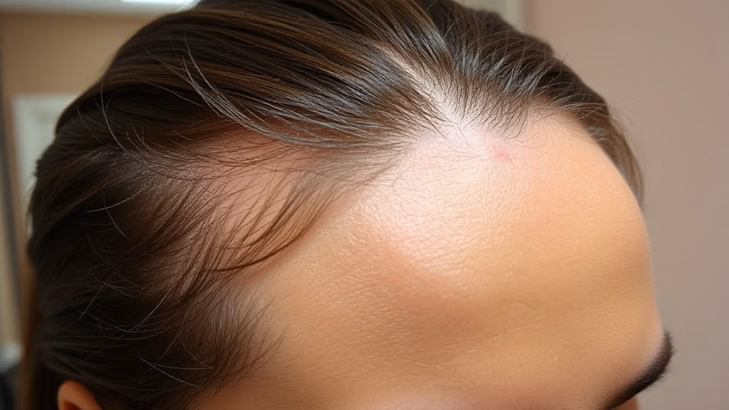 hormonal imbalance induces hair changes