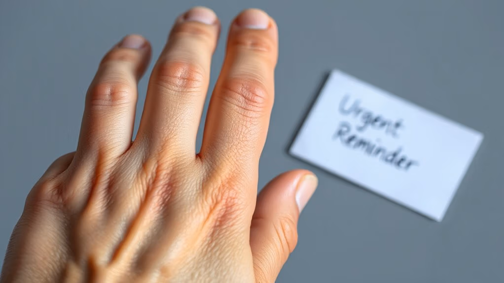 joint pain warning signs