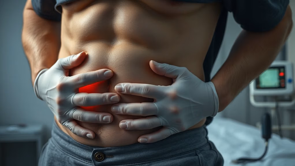 life threatening abdominal issues