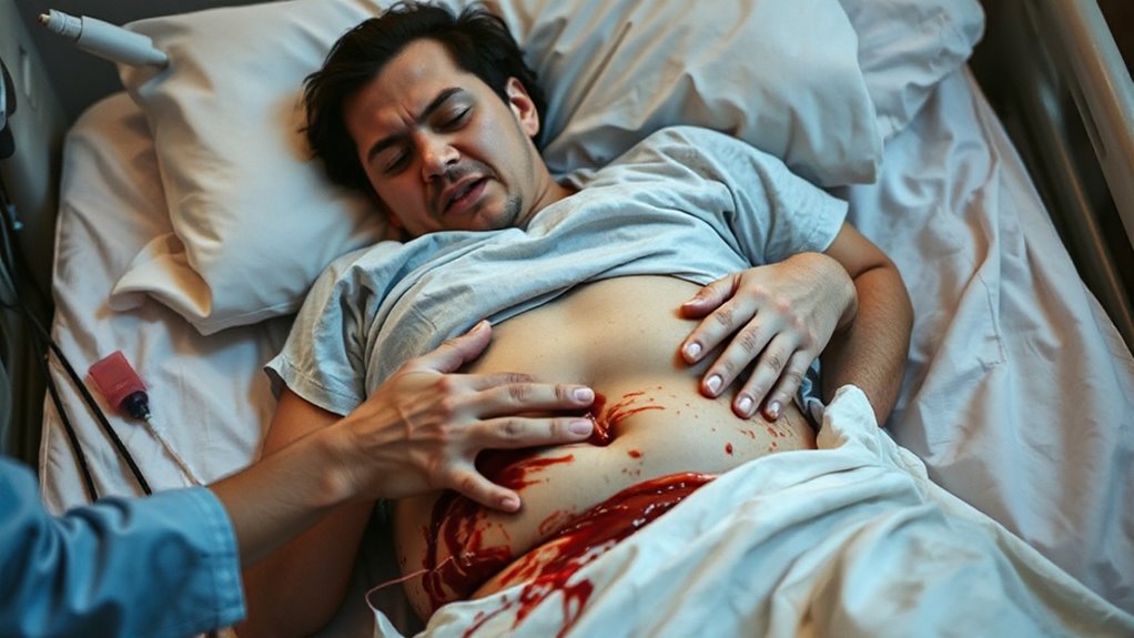 ovarian cyst emergency symptoms