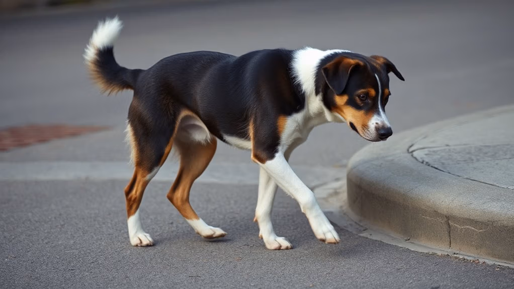 painful movement in dogs