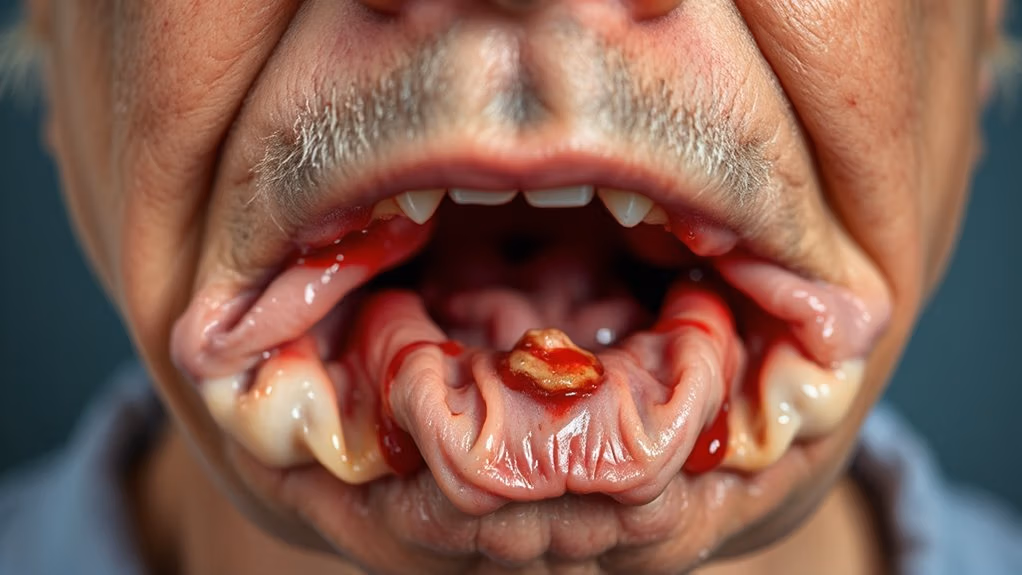 persistent sore throat symptoms