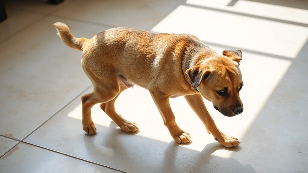 signs of canine pain