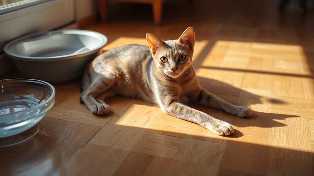 signs of diabetic cat