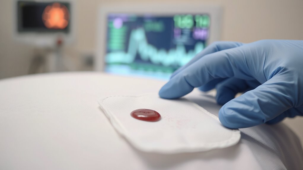 spotting color patterns pain