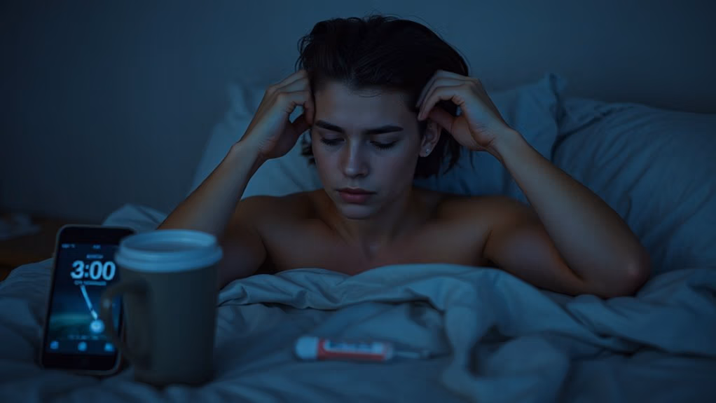 stress disrupts restorative sleep