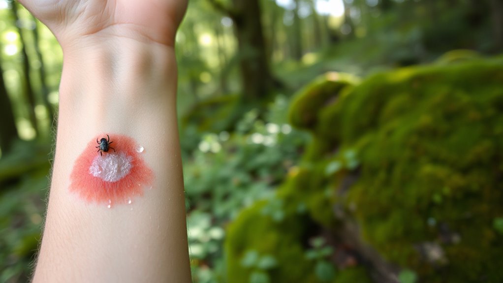 tick bite symptoms timeline