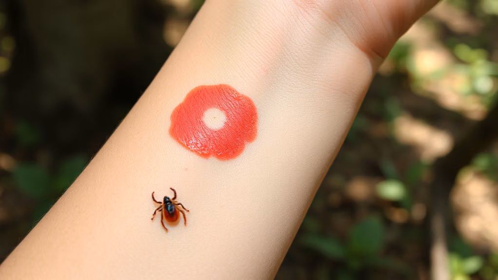 tick bite warning signs