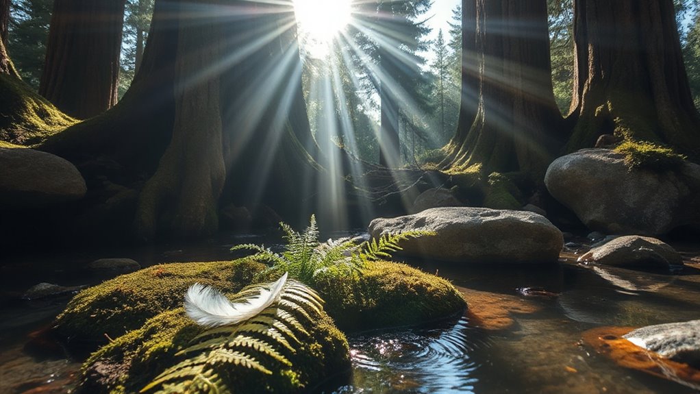 unexpected peace from angels