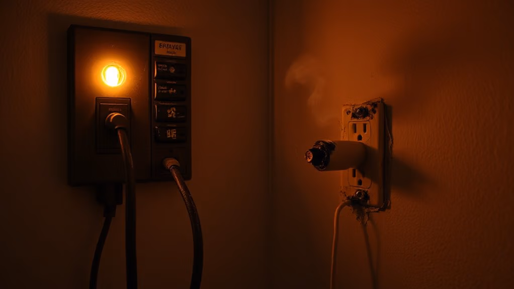 urgent electrical safety signs